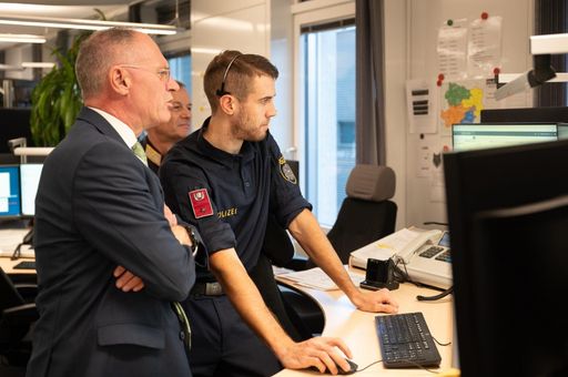 Vorschau Bild von Lokalaugenschein in der Landesleitzentrale Niederösterreich