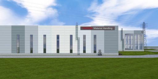 Vorschau Bild von Das neue Gebäude der Toyota Material Handling Austria
Firmenzentrale entsteht inmitten von Österreichs größtem
Gewerbegebiet im VGP Park Laxenburg.