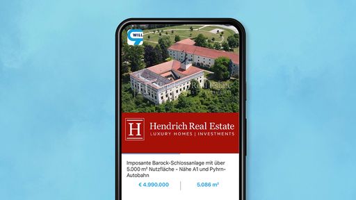 Schloss Kremsegg wird auf willhaben angeboten