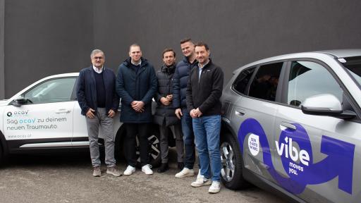  Rund 1.000 Auto-Abonnent:innen von ocay wechseln in die Betreuung
von vibe und profitieren von einem erstklassigen
After-Sales-Service.