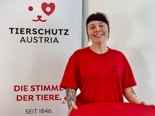 Leona Fux M.Sc. (28) stellvertretende Kommunikationsleiterin von
Tierschutz Austria
