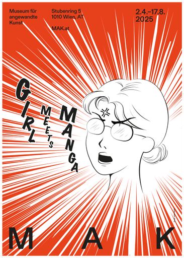 Plakat GIRL MEETS MANGA, 2024 © KIM+HEEP