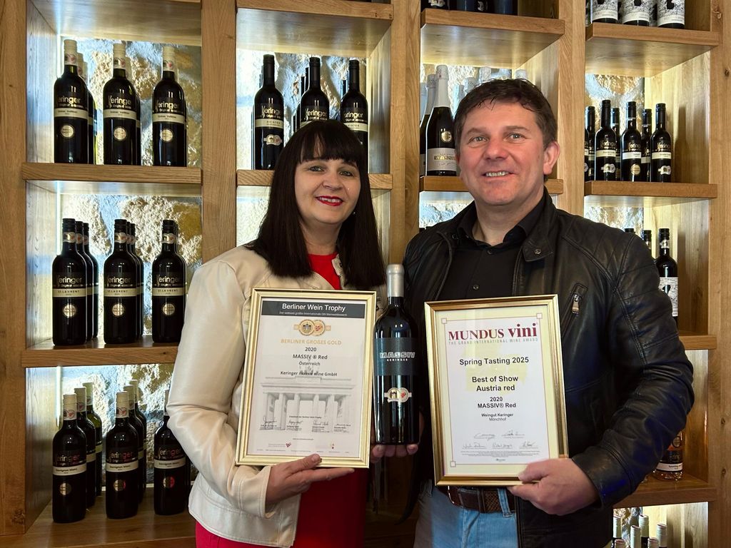 Keringer winery triumphs at Mundus Vini & Berliner Wine Trophy 2025