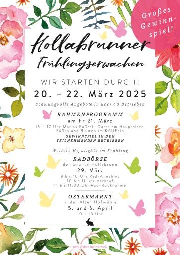  Plakat Frühlingserwachen