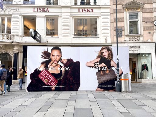  Der künftige Flagsphip Store von Michael Kors auf dem Wiener
Graben.
