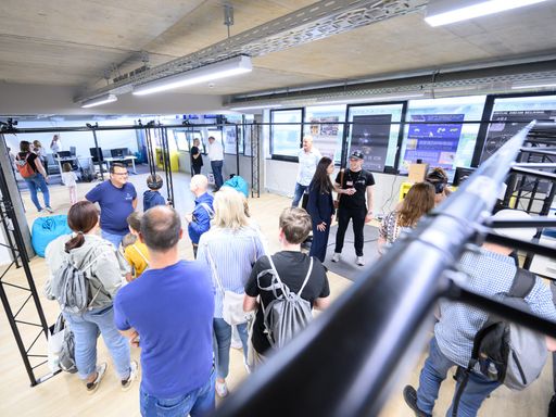 Vorschau Bild von Die IT:U am 28. März 2025 beim Tag der offenen Tür von innen
kennenlernen.