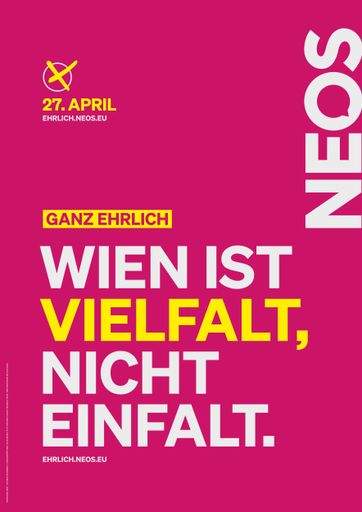Wahlkampagne NEOS Wien