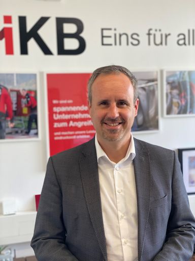 Vorschau Bild von Thomas Stotter, Geschäftsbereichsleiter Telekommunikation bei der
IKB