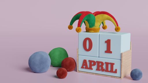  Kalender mit 1. April