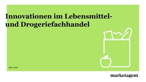 Vorschau Bild von Pressecharts zur 360°-Studie Produkt-Innovationen im Lebensmittel- und Drogeriefachhandel