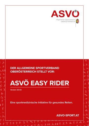 Vorschau Bild von Projekt ASVÖ Easy Rider