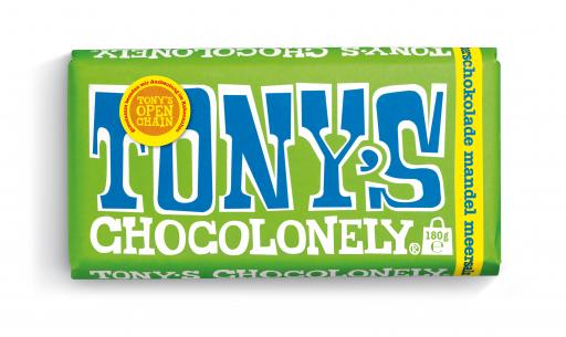 Tony’s Chocolonely ruft bestimmte Chargen der Zartbitter Mandel
Meersalz 180g