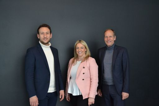 Vorschau Bild von V.l.n.r.: CEO Moritz Minarik, COO Bettina Haberler und CSO
Manfred Zettl.