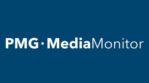 Vorschau Bild von PMG MediaMonitor, das neue Portal für Medienmonitoring ist
online. Die Zukunft der digitalen Medienbeobachtung beginnt jetzt! |
Logo PMG MediaMonitor // Weiterer Text über ots und
www.presseportal.de/nr/32453 / Die Verwendung dieses Bildes für
redaktionelle Zwecke ist unter Beachtung aller mitgeteilten
Nutzungsbedingungen zulässig und dann auch honorarfrei.
Veröffentlichung ausschließlich mit Bildrechte-Hinweis.