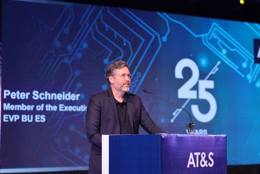 Peter Schneider, Vorstandssprecher und EVP der Business Unit
Electronics Solutions bei ATS, hielt die Festrede
