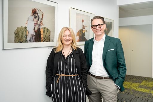  Kunst und Künstliche Intelligenz beim Nagarro Art Forum:
Stephanie Meisl, Paul Haberfellner