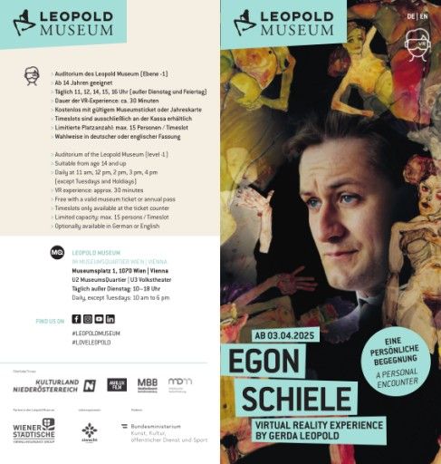 Vorschau Bild von Folder Virtual Reality Experience Egon Schiele - Eine persönliche Begegnung