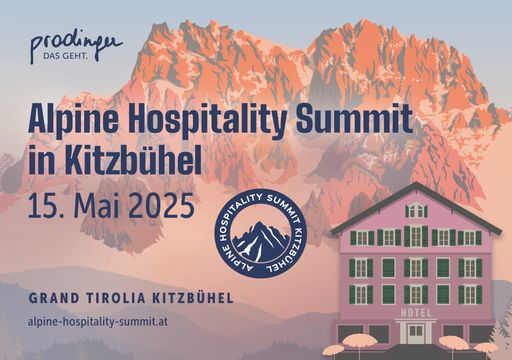 Am Donnerstag, den 15. Mai 2025, versammeln sich in Kitzbühel
erneut die Spitzen der alpinen Hotel- und Tourismusbranche.