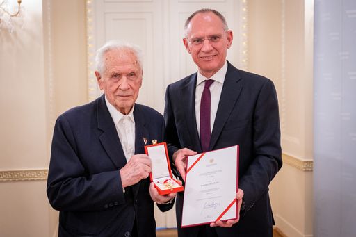 Innenminister Karner und Stanisław Zalewski