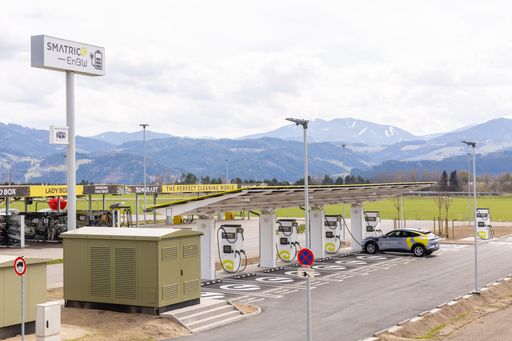 Vorschau Bild von SMATRICS EnBW Ladepark in Spielberg mit erster tagesaktueller
Preisauszeichnung.