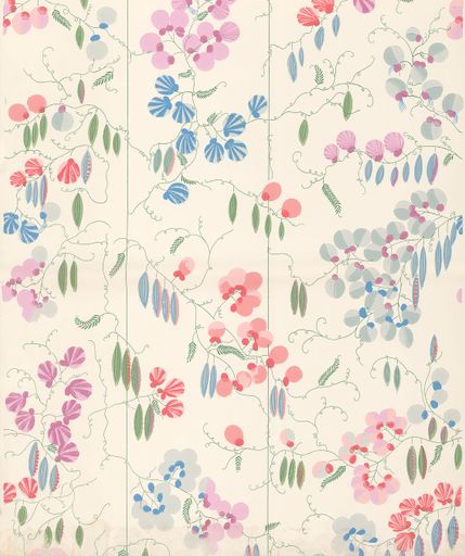 Felice Rix-Ueno, Wiener-Werkstätte-Tapetenmuster Soede-Wicke,
1928 © MAK