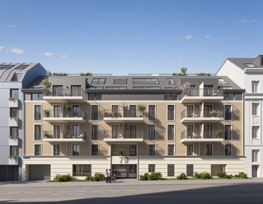 Vorschau Bild von Mit "The Anthony" entstehen 28 stilvolle Eigentumswohnungen sowie
vier exklusive Townhouses, die urbanen Komfort mit zeitloser Eleganz
verbinden.