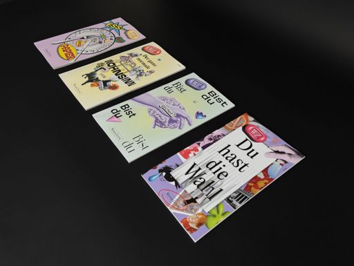 Die vier bislang erschienenen WZ Magazine