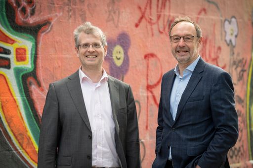  Studienautor Bernhard Pfeilstöcker und GrECo Health & Benefits
Competence Center Manager Joachim Schuller