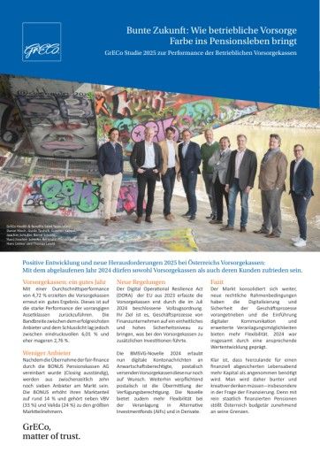 Vorschau Bild von Summary: Marktstudie 2025 zu Betrieblichen Vorsorgekassen