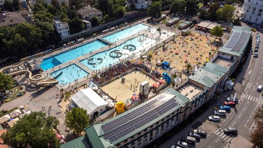 Das Strandbad Baden ist Austragungsort für das BADEN CHALLENGE