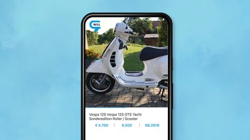 Vorschau Bild von Vespa 125 Vespa 125 GTS Yacht Sonderedition Roller / Scooter