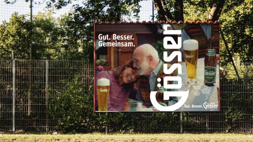 Gösser, Österreichs beliebteste Biermarke, startet mit einer
neuen Kampagne in die Zukunft