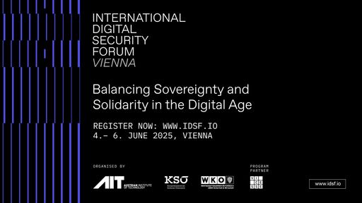 Auf dem 4. International Digital Security Forum diskutieren
international renommierte Speaker:innen in Wien die großen
Herausforderungen für unsere Souveränität und eine globale
Zusammenarbeit.