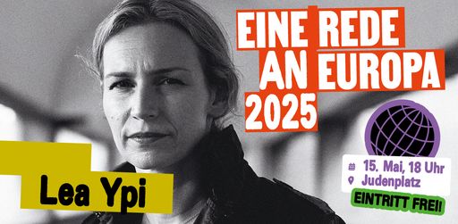 Lea Ypi gives “a speech to Europe” at Vienna’s Judenplatz