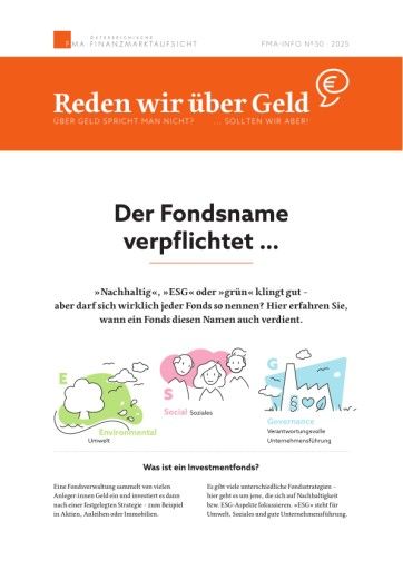 Vorschau Bild von Reden wir über Geld: Der Fondsname verpflichtet