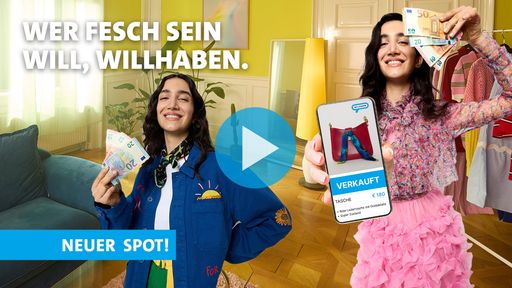 „Wer fesch sein will, willhaben.“ trifft auf „Wer cash machen
will, willhaben.“: Neue Crossmedia-Kampagne macht Second Hand-Mode
zum Statement