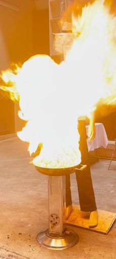  Gefahr durch Stichflammen