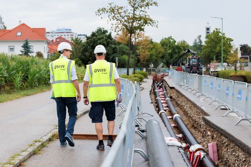Vorschau Bild von Die eww Gruppe baut die umweltfreundliche Fernwärme in Wels
konsequent aus.