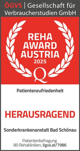  Auszeichnung ÖGVS Reha Award Austria