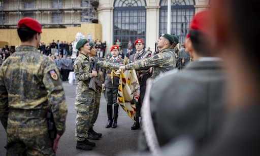 Vorschau Bild von Bundesheer: Angelobung beim Schloss Belvedere