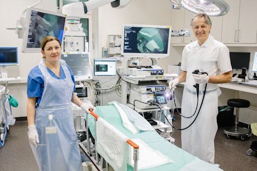 Vorschau Bild von Endoskopische Untersuchungen sind wesentlich für die Behandlung
von Erkrankungen im oberen Verdauungstrakt.