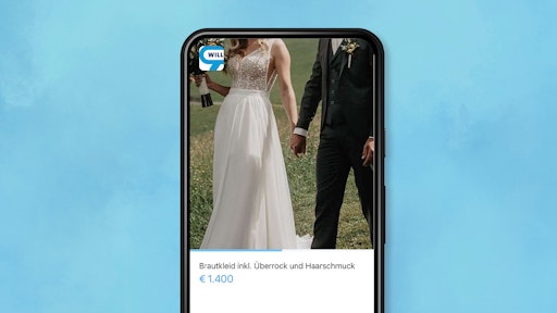  Das Brautkleid, das sich doppelt traut: Immer mehr
ÖsterreicherInnen kaufen Hochzeitsmode Second Hand