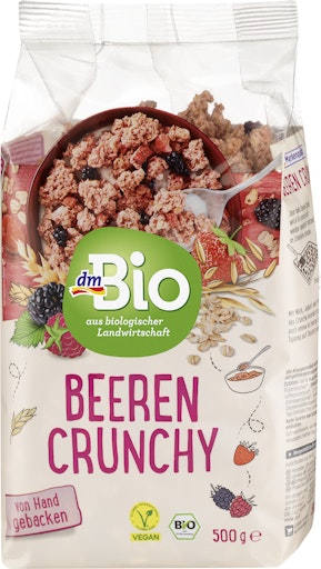 As a precaution, DM calls the article “DMBio Beeren Crunchy” MDH 11.12.2025 back