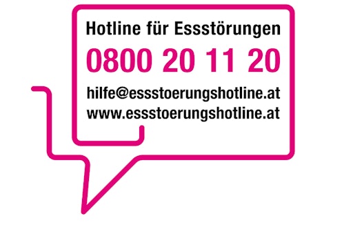  Die Hotline für Essstörungen ist eine niederschwellige, anonyme
und kostenlose Telefon- und E-Mail-Beratungsstelle und bietet
Betroffenen und Angehörigen von Menschen mit Essstörungen sowie
Fachleuten professionelle Beratung, Information und Hilfe.