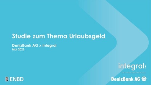  Studie der DenizBank AG zur Nutzung des Urlaubsgeld 2025