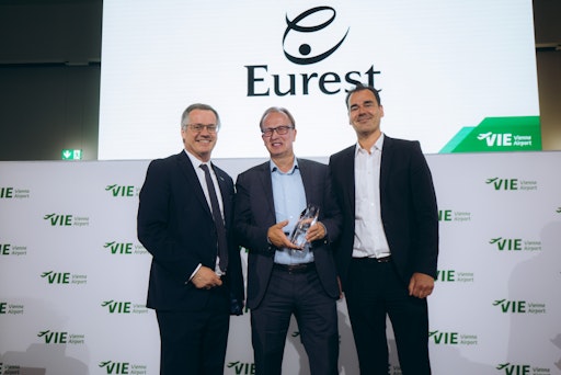 Eurest awarded as a “best service provider” at Vienna Airport