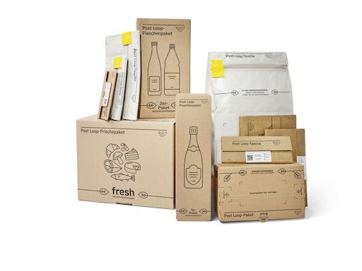  Das Post Loop-Sortiment ist mit neuen wiederverwendbaren
Verpackungen weiter angewachsen.