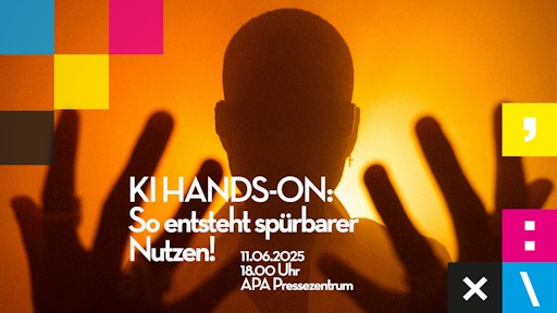  In Kooperation mit der Fachgruppe Werbung & Marktkommunikation
und der Werbeakademie findet am 11.6. unser ÖMG Event mit dem Thema
„KI hands-on: So entsteht spürbarer Nutzen!“ im APA Pressezentrum
statt.