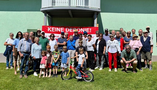 Bürgerinitiative kämpft weiter gegen geplante Deponie in Strobl