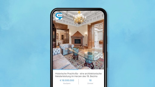 Vorschau Bild von Erbaut von Theophil Hansen: Villa Andrássy, ehemals Villa
Kratzer, wird auf willhaben angeboten